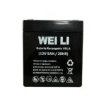 BATERÍA PARA UPS SELLADA 12V5.5AH (GEL) PRECIO NORMAL $15.25