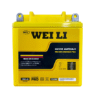 BATERIA PRO AGM/GEL PARA MOTO 12N5-4B (12V 6.5AH) POLO (+ -) PRECIO NORMAL $20.11