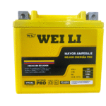 BATERIA PRO AGM/GEL PARA MOTO YTX5L  (12V 6.5AH) POLO (- +) PRECIO NORMAL $19.20