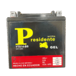 BATERIA AGM PARA MOTO YTX14-BS  (12V 12AH) POLO (+-)