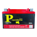BATERIA AGM PARA MOTO YTX7A-BS  (12V 6AH) POLO (+-)