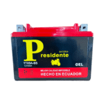 BATERIA AGM PARA MOTO YTX9A-BS  (12V 8AH) POLO (+-)
